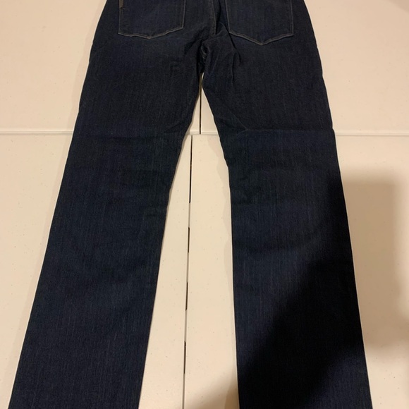 Paige Federal Women’s Size 30x29 Mid Rise Straight Leg Jeans Dark Wash - Picture 7 of 8